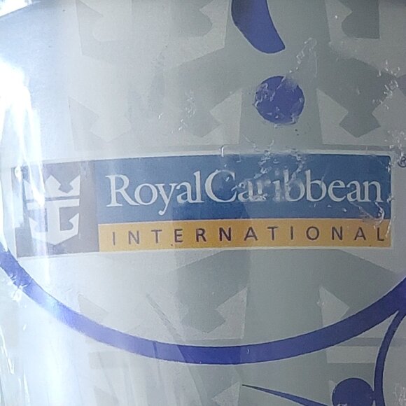 New in Sealed Pkg Royal Carribean/Coca Cola Water Bottle Tumbler with Lid - Picture 3 of 7